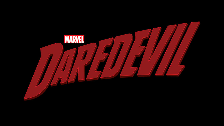 Red title, Daredevil, a small red and white Marvel logo above.