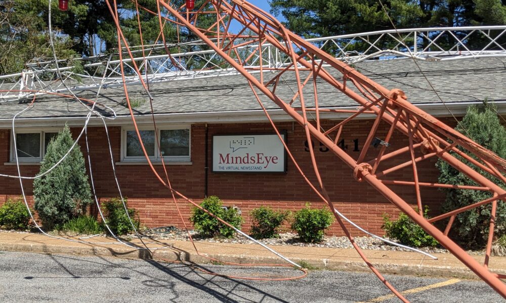 Press Release – MindsEye Building and Tower Storm Damage