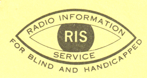 RIS Radio Information Service for the Blind and Handicapped logo